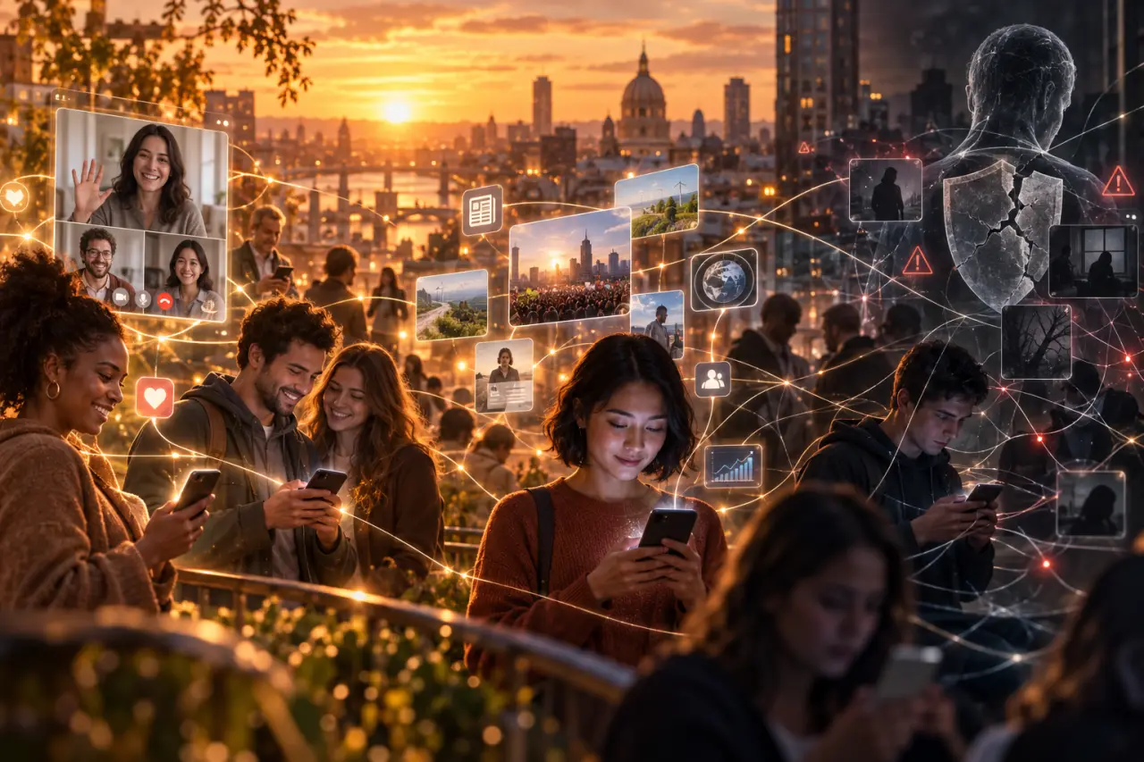 Les réseaux sociaux rapprochent, informent et exposent à de nouveaux risques