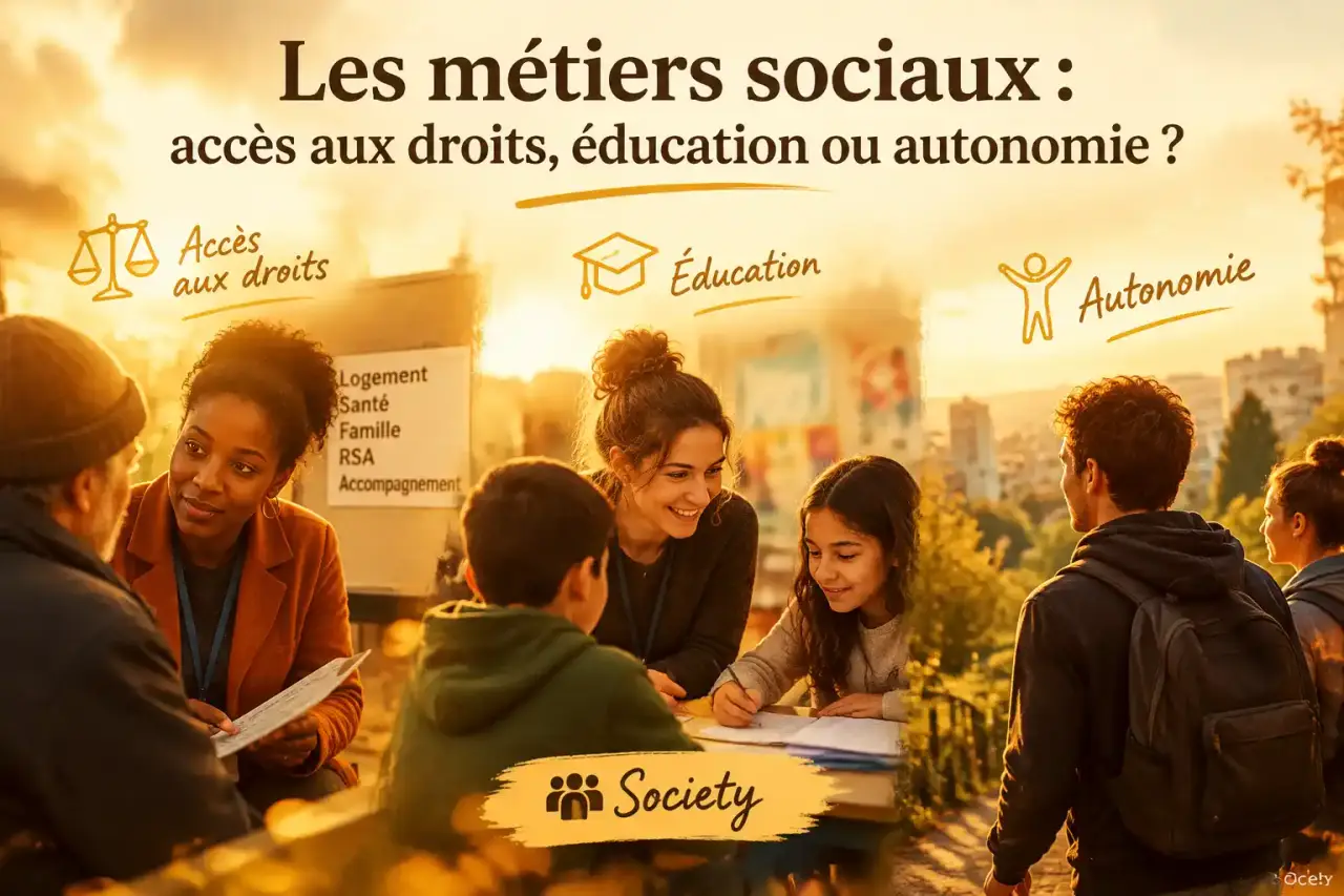 Les métiers sociaux : accès aux droits, éducation ou autonomie ?