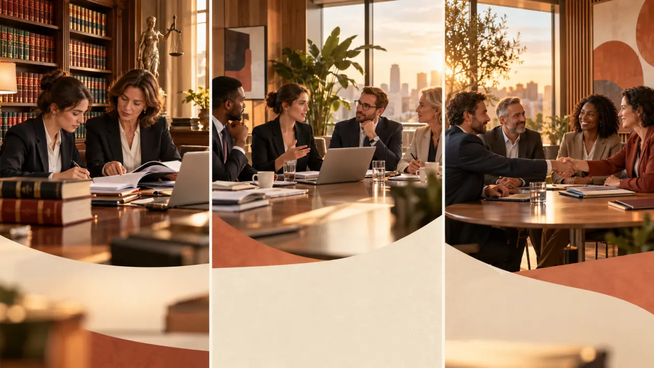Stage en droit social : comparez les missions en cabinet, en entreprise et en relations sociales